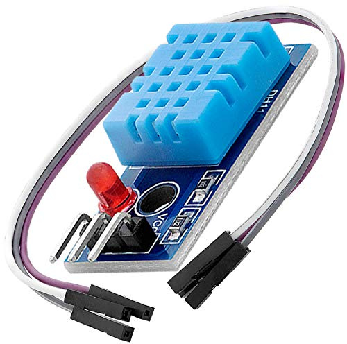 AZDelivery DHT11 Breakout Modul mit Platine und Kabel Temperatursensor und Luftfeuchtigkeitssensor kompatibel mit Arduino und Raspberry Pi inklusive e-Book!