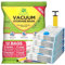Vacuum Storage Bags - Pack of 12 (3 Jumbo + 3 Large + 3 Medium + 3 Small) ReUsable with free Hand Pump for travel packing | Best Sealer Bags for Clothes, Duvets, Bedding, Pillows, Blankets, Curtains