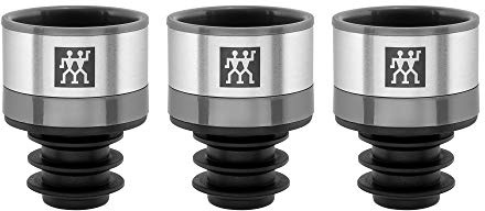 ZWILLING Fresh & Save 3-pc Vacuum Wine Sealer (Set of 3), Gift Set