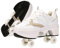 Schuhe mit Rollen für Mädchen und Jungen - Rollschuhe Schuhe für Kinder - Roller Skate Shoes - Atmungsaktives Mesh-Material - Geburtstagsgeschenk, Grau-35