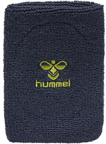 hummel Sport Old School Handgelenk aus Schwamm, One Size, Silikon, Rot und Weiß, Unisex, Vielseitiger Sport, SWEATBAND, All Ages, Sportbegeisterte ab 12 Jahren