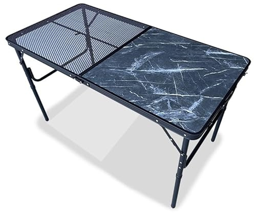 SpeedFit Langford Lightweight Camping Kitchen Grill Table 120 x 60cm