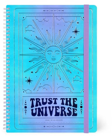 Legami - Notizbuch mit Spiralbindung, A4, aus FSC-zertifiziertem FSC-Papier, Spiral Notebook, Sonderausgabe, enthält 1 Blatt Aufkleber, 160 Seiten, Gummibandverschluss, 21 x 29 cm, Tarot