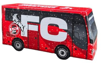 1. FC Köln Adventskalender Mannschaftsbus 3D