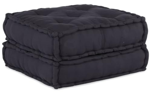 vidaXL Sofá Modular Tela Antracita 70x70x36 cm, sofá, sofá Convertible, sofá de Tela, sofá Modular, cojín de palets, sofá de Suelo, sofá, salón