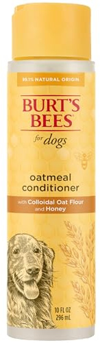Burts Bees Oatmeal Dog Conditioner with Colloidal Oat Flour and Honey, 296ml