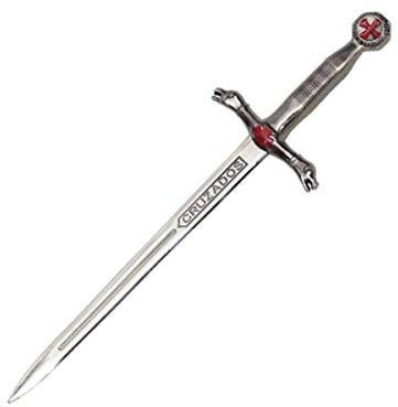 Brieföffner Schwert der Kreuzritter