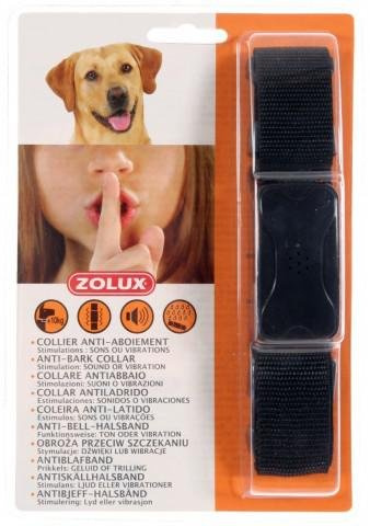Zolux Collier Anti-Aboiement Stimulation Sons/Vibrations pour Grand Chien