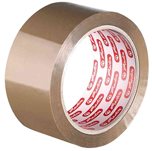 HERLITZ 3 Stück Klebeband PP 45 my 50 mm x 66 m braun
