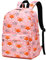 Mimfutu Schulrucksack Mädchen Rucksack Schule Kinder Schultasche Teenager Laptop Rucksack Damen (Fuchs)