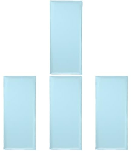 4 Piezas Anti-Colisión Pared Pegatinas 3d Panel Acolchado Tatami Cojín Suave Estera Tatamis para Decoración del Hogar Niño Jardín de Infancia Dormitorio de los Niños Pared Esquina