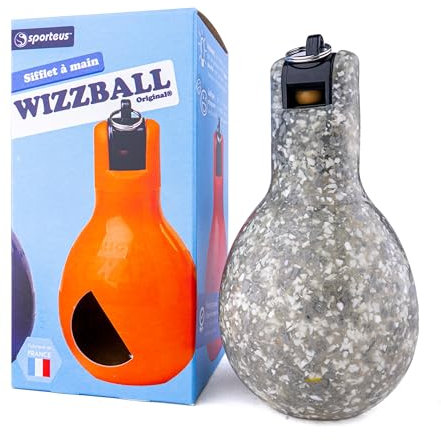 Wizzball Handpfeife Sport | Granulat-Design | Robuste, Hygienische Pfeife für Trainer und Schiedsrichter | Ideal für Sportunterricht und Spiele | Einfache Handhabung | Türkis