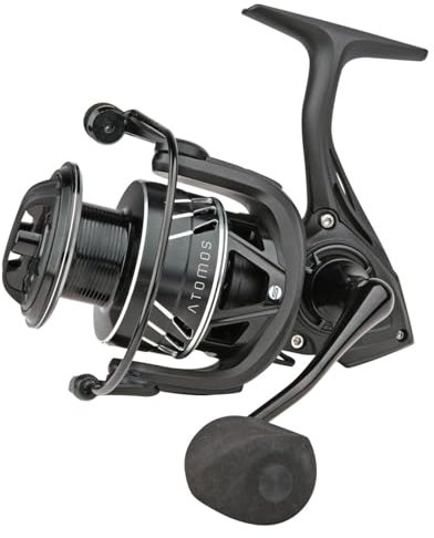 Spro Rolle Atomos Spin 2000 - Spinnrolle, Angelrolle zum Spinnfischen, Raubfischrolle, Stationärrolle