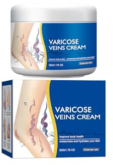 Crema Vene Varicose | Crema Per La Cura Delle Gambe intensiva, per la Riparazione Delle Gambe di Ragno Riduce Il Dolore E La Stanchezza Delle, sollievo immediato e duraturo