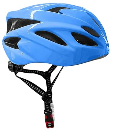 rockible Casco de Bicicleta Infantil, Ajustable Y Transpirable para Ciclismo, Casco de Bicicleta para Niños para Deportes, Ciclismo Y Escalada, Azul