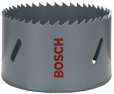 Bosch Professional 1x Hole Saw HSS Bi-metal for standard adapter (for various materials, Ø 83 mm, Accessory Rotary Drill)