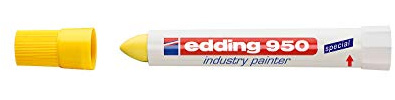 Edding 950 Industry Painter Medium Yellow (Pack of 10) 950-005