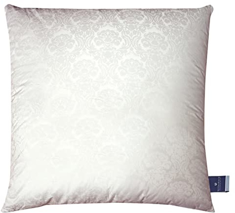 Billerbeck 3-Kammer-Kissen | Belvedere | 80 x 80 cm | hochwertiger Jacquard-Satin-Bezug | mittlere Stützkraft | waschbar bis 60° C