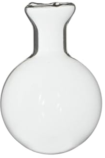 NaDeco Kugelvase aus Glas im Durchmesser 40-80mm wählbar | Glas-Kugel-Vasen | Dekovasen zum Hängen | Hydroponik Vasen | Hängevase | Glasvase | Blumenvase | Tischvase | Glaskugel Vase