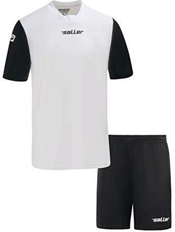 Saller Trikot-Set »sallerVerona« 430 weiß-schwarz Gr. L-XL