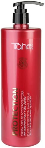 Tahe Botanic Solar Crema Capilar Fotoprotectora Protection, para cabello expuestos al sol, cloro o sal (1000 ml)