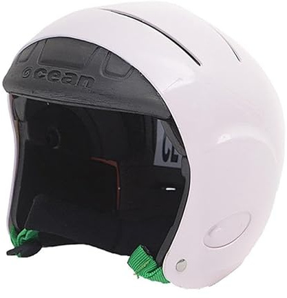 OCEAN Dolphin Kitesurf- und Wassersport-Helm, Unisex, Weiß, L/XL (580 mm - 620 mm)