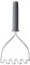 KitchenAid Soft Grip Kartoffelstampfer - Holzkohle Grau