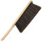 Balai à main, brosse à main avec manche ergonomique en bois, brosse de rembourrage polyvalente en crin de cheval doux 14 pouces pour draps lit, canapés et abat-jours, en crin