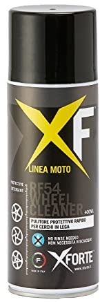 XFORTE RF54 Detergente Cerchi in Lega Moto 400 ml – Pulizia Facile, Protezione Anticorrosione e Lucentezza