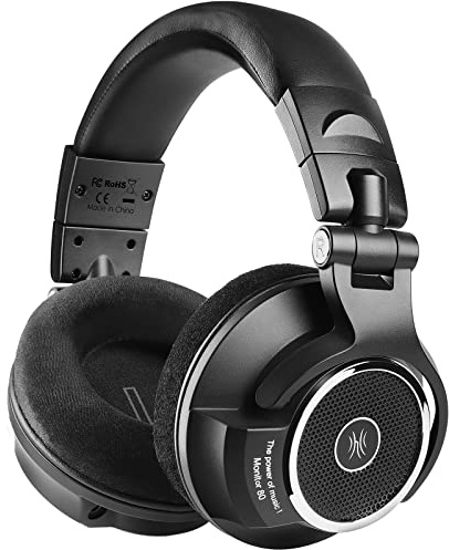OneOdio Monitor 80 Professional Open-Back Studio Headphones, 250 Ohm Hi-Res