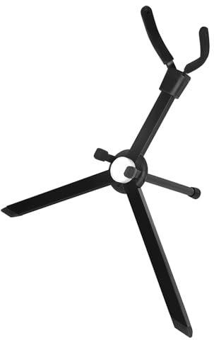 Faltbarer Altsaxophon-Halter, Aluminiumlegierung, verstellbarer Saxophonständer, Metall-Bodenständer