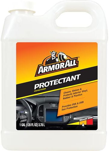 Armor All Car Protectant Refill by Armor All, Car Interior Cleaner with UV Protection, 1 Gal Each, White, 128 Fl Oz (Pack of 1)