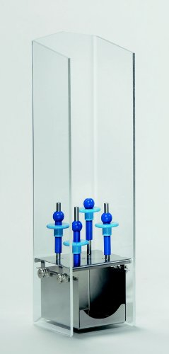 Stöckel Eistütensilo 4 Hörnchenhalter Eishörnchensilo Kunststoffglas klar