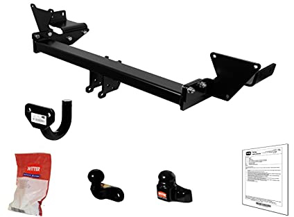 Upgradable Fixed Flange Towbar (two hole) for Renault Megane Coupe (MK3) (3/2009-) & Renault Megane Hatchback (MK3) (5 door) (not Generation & GT) (11/2008-1/2016)