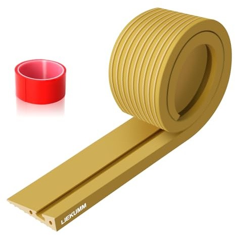 LIEKUMM 2 cm Height Rubber Threshold Ramp, 1000 kg Load Capacity Wheelchair Ramp, Indoor & Outdoor Threshold Ramps for Doorways, Ramps for Mobility Scooter, Electric Wheelchair, Garage, Kerb, Yellow