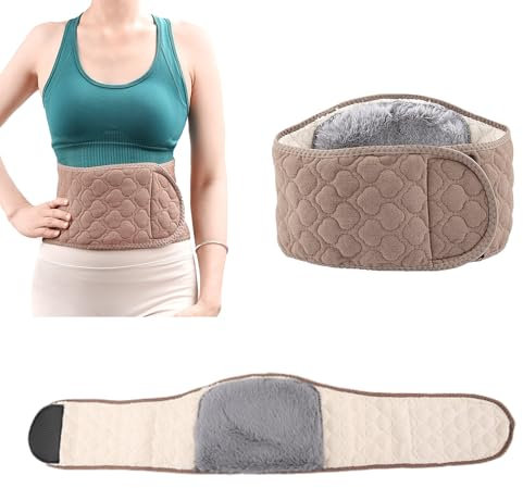 MEMNUN Lumbar Support Belt Back,Belly Warmer For Men And Women,Waist Protector, Waist Warmer And Waist Protector, Mel Waist Band Soft Winter Waist Warmer Belt For Women (L) Birthday Gifts For Dad