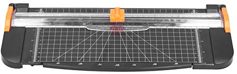 Generic Pappersklippare Standard Skärande Manuella Verktyg för Scrapbooking Säkerhetsetiketter för Skärare Under A4-storlek Foton för Hemmakontor ABS-material