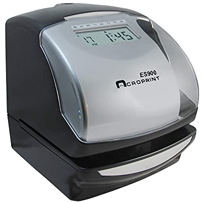 Acroprint ES900 Electronic Payroll Recorder/Time Stamp/Numbering Machine