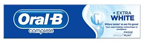 Oral-B Complete Extra White Plus Toothpaste, Mint, 75 ml