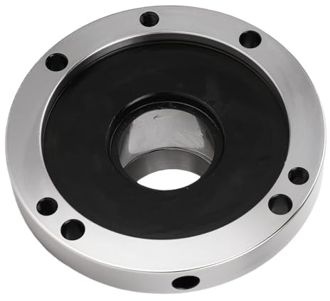 Generic Portabrocas ER50 Portabrocas de Torno con Montaje en Brida de 130 Mm de Diámetro con Tuerca Excéntrica de 7 Orificios para Fresadoras y Torneados, Herramienta Compatible con Husillo A2-5-4