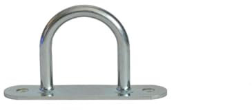 FKAnhängerteile - 20 Stück - Bügelkrampen - 37x36 mm - Planenhaken - Stahl verzinkt - Universelle Passform - 66 mm