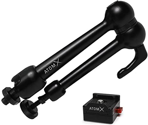 Atomos AtomX 13 Arm und QR-Platte