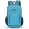 Bekahizar Faltbarer Rucksack Leicht Klein Wanderrucksack 20L Reiserucksack Tagesrucksack Tasche für Männer Frauen Jugendliche Outdoor Wandern Reisen (blau)