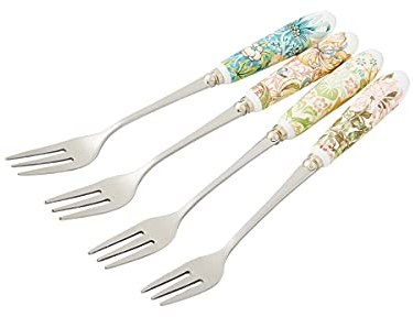 William Morris Pastry Forks, Assorted, Set of 4