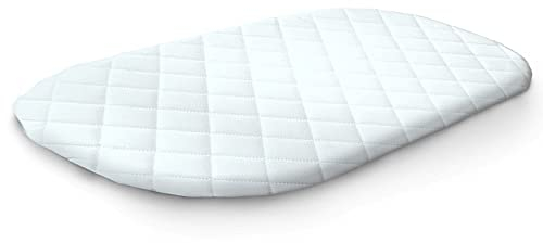 Comfort Collections Baby-Matratze für Baby-Kinderwagen, Korb, wasserdicht, atmungsaktiv, ultraweiche Schaumstoff-Matratze, 70 x 28 x 3,5 cm