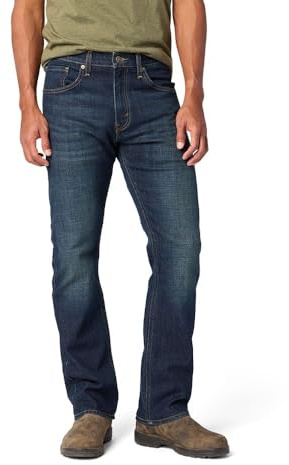 Levi Strauss Signature Men's Bootcut Fit Jeans, (New) Midnight Maverick, 30Wx30L