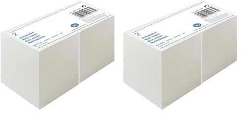 Pelikan NoName 27235 Notizklotz mit Umweltschutzpapier, 900 Blatt, 9 x 9 x 9 cm, 2 Stück (Packung mit 2)
