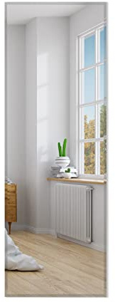 Multigot Full Length Wall Mirror, Rectangle Dressing Mirror, Frameless Large Body Mirrors for Bedroom Living Room Entryway Hallway