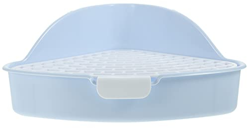 Mipcase ülleimer Bad Kleintier Toilette Hamster Ecktoilette Kleintiertoilette Hasen Ecktoilette ?use Badesand Frettchen Meerschweinchen Rennmaus Zwergkaninchen Training für Badezimmer Plastikwanne