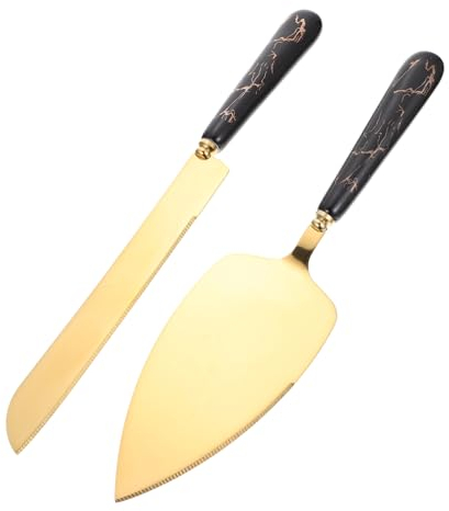 TOPBATHY 1 Set Set Di Spatole Per Torte Pizza Tagliata Coltello Da Formaggio Paletta Per Torte Pala Per Torte Da Festa Server Crostata Sollevatore Di Pizza Pie Torta Il Formaggio Ceramica